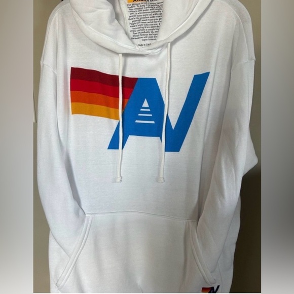 Aviator Nation Logo Pullover Relaxed Hoodie - Picture 2 of 3